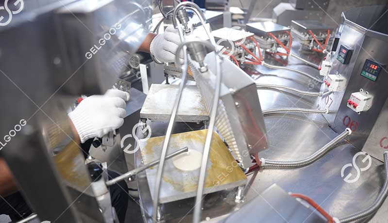 taco shell making machine