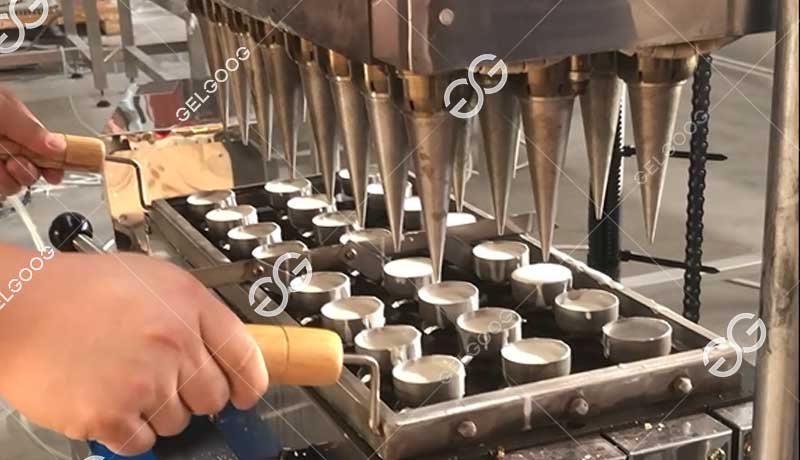 máquina para hacer cáscaras de chocolate