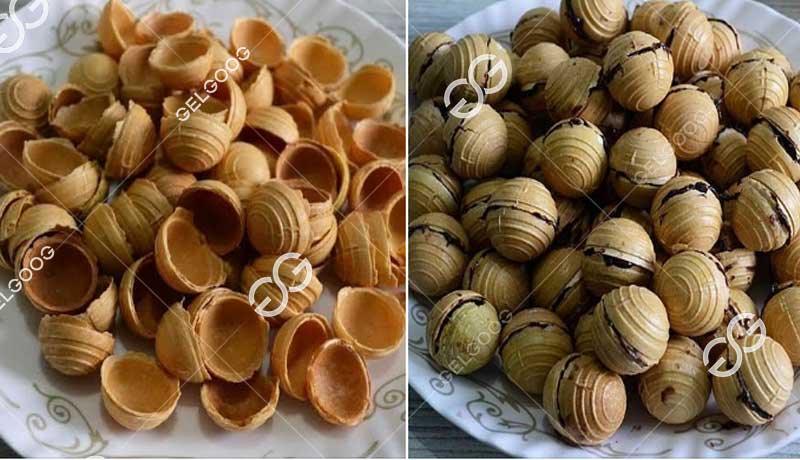 máquina para hacer cáscaras de chocolate