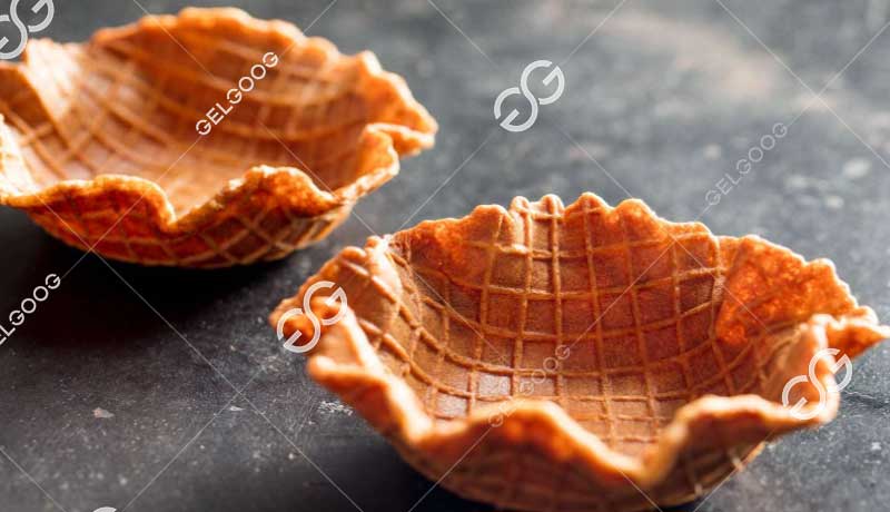 ice cream waffle bowl machine