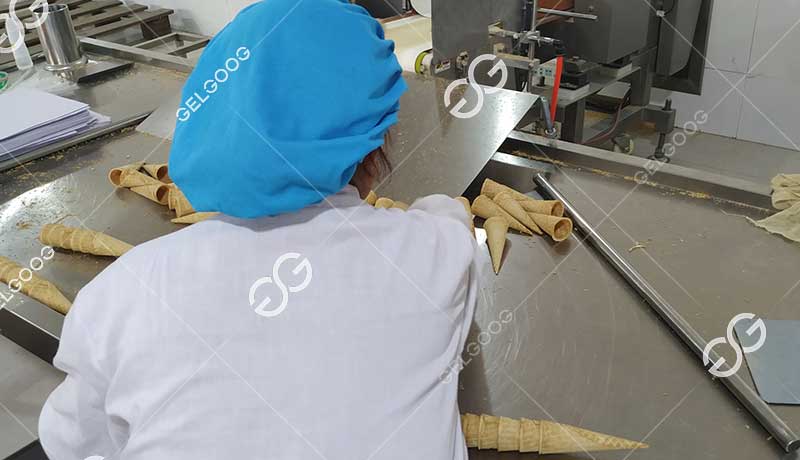 ice cream wafer cone production line