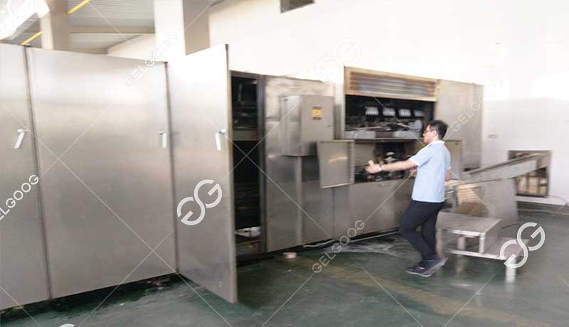 ice cream wafer cone production line
