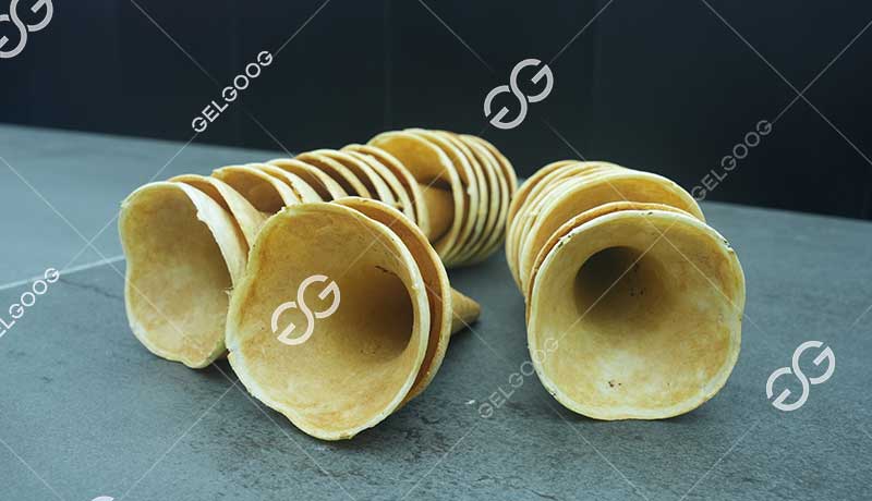 automatic wafer cone making machine