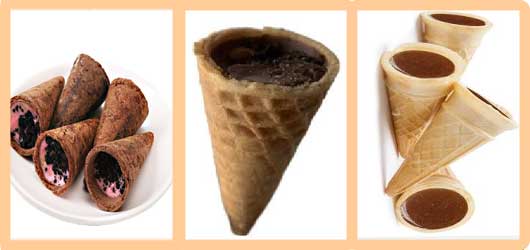 ice cream cone tips machine