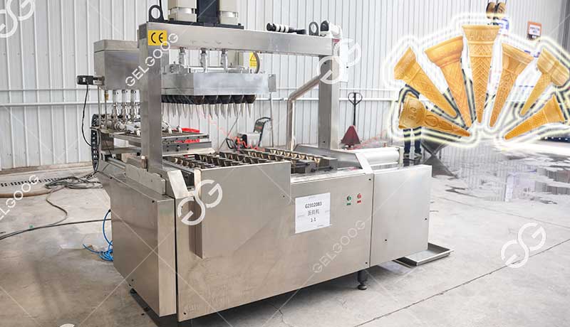automatic wafer cone making machine