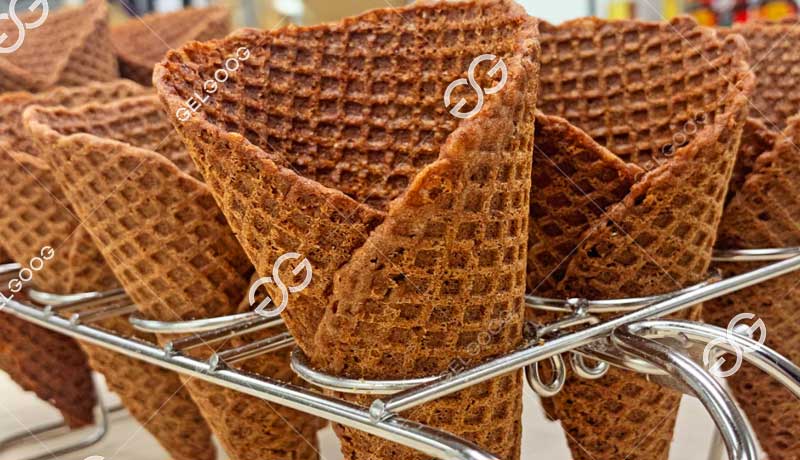 Ice Cream Waffle Cone Maker Machine 