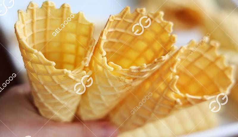 ice cream cone manufacturing equipment