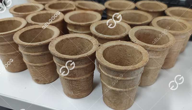 Edible Tea Cup Baking Machine