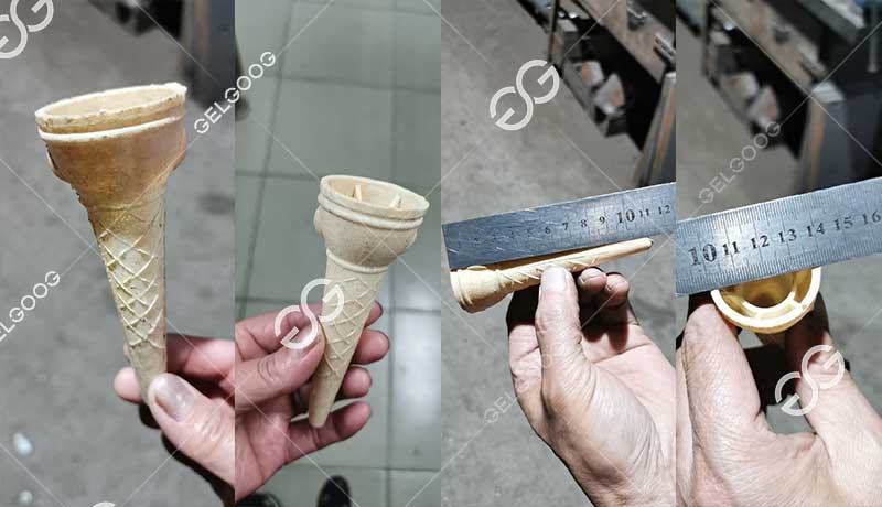 wafer cone making machine