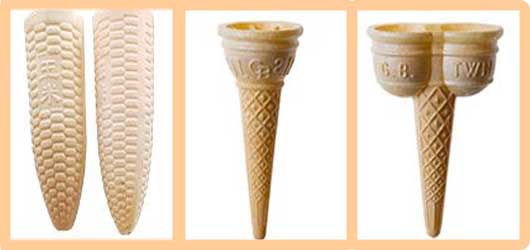 automatic wafer cone making machine