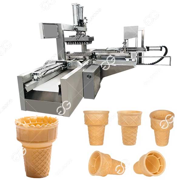 Automatic Wafer Cone Making Machine Multifunctional Production