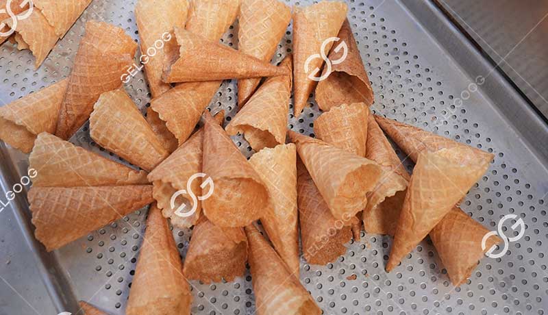  Waffle Cone Maker Operation Process