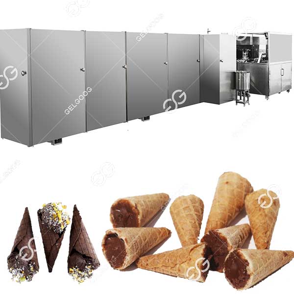 Automatic Ice Cream Cone Tips Machine for Sale