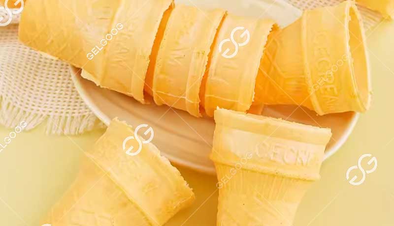 Semi-Automatic Ice Cream Wafer Cone Machine
