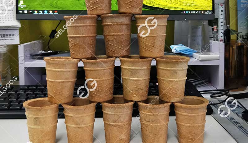 Edible Tea Cup Making Machine