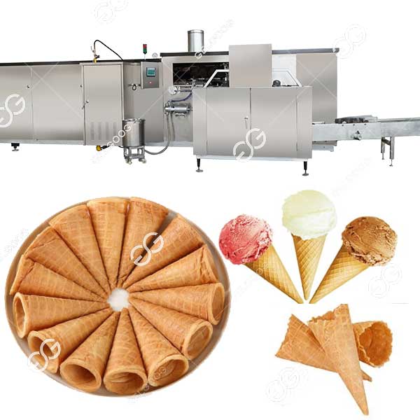 Automated Ice Cream Cone Manufacturing Equipment