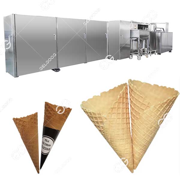 Automatic waffle Cone Maker Machine Customizable