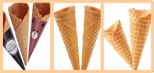 automatic waffle cone maker machine