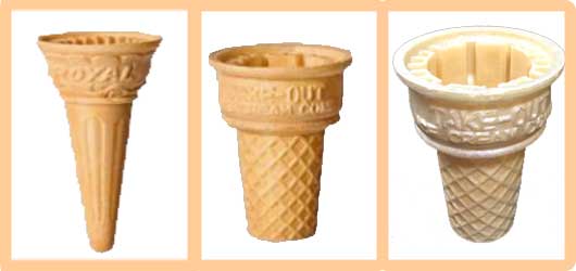 wafer cone making machine