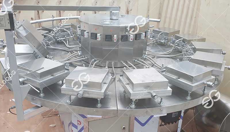rolled sugar cone machine