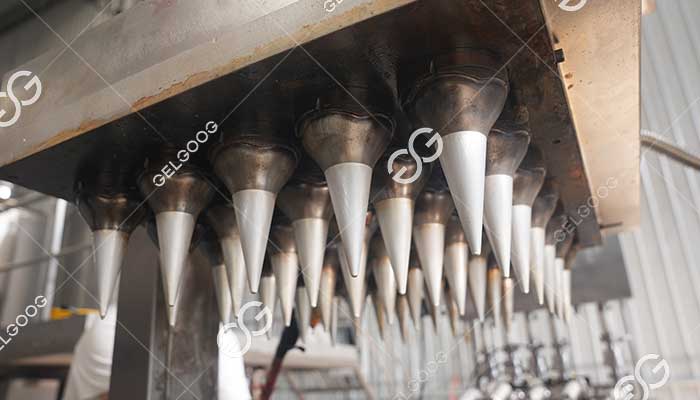 what is the cost of ice cream cone making machine