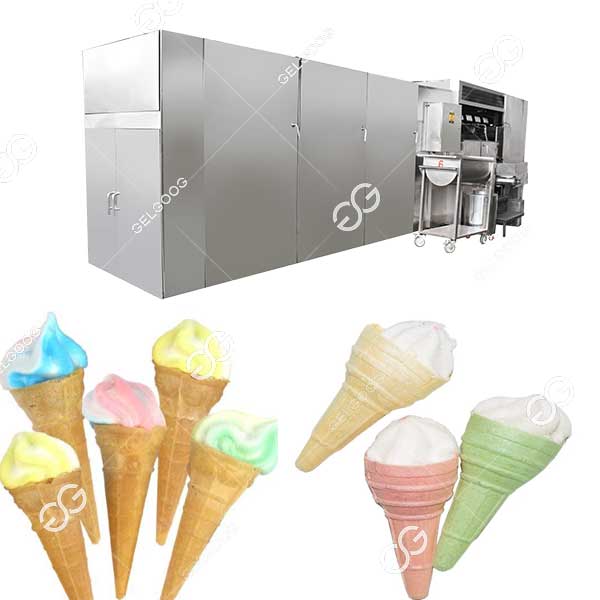 High Output Marshmallow Ice Cream Cone Machine