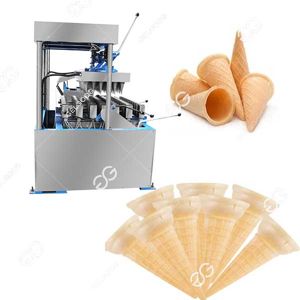 Semi-Automatic Ice Cream Cone Baker Machine Medium Scale