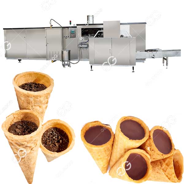 New Bite-Sized Waffle Cone Production Line Launched