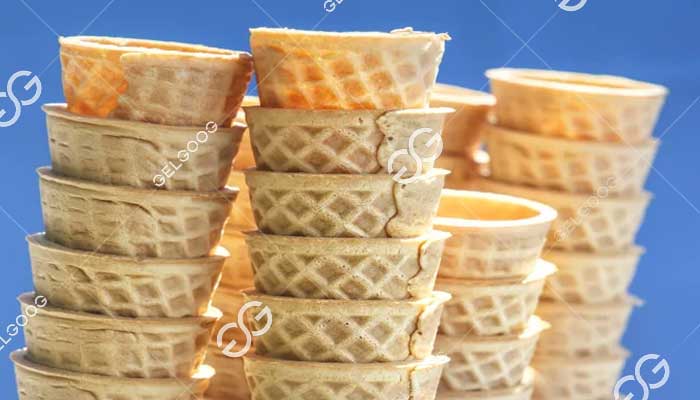 difference between a waffle and a sugar cone