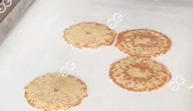 Waffle sheet making machine,