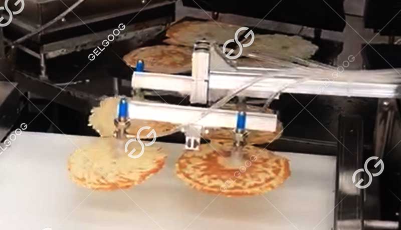 Waffle sheet making machine