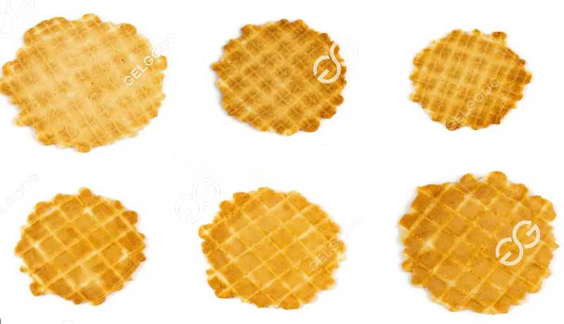 Waffle sheet making machine,