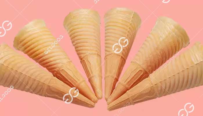 the difference between a sugar cone and a waffle cone