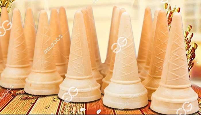 the difference between a sugar cone and a waffle cone