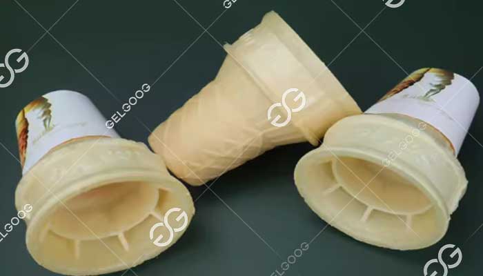 Algerian wafer cone line