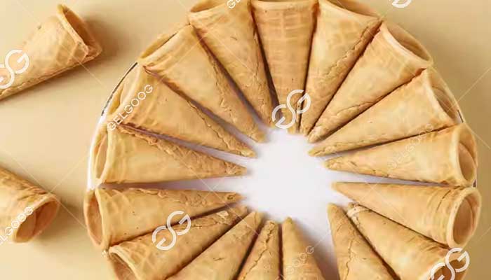 ice cream wafer cone making machine