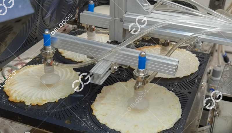 машина для определения толщины стропвафель