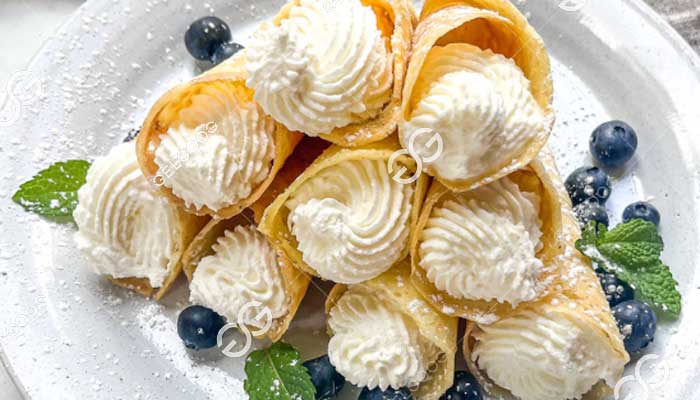 Оборудование для приготовления крумкакера на заводе