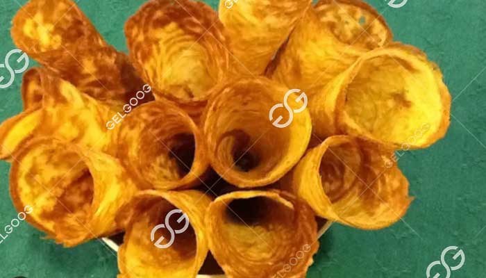 Оборудование для приготовления крумкакера на заводе