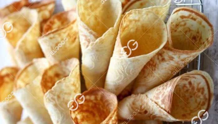 Оборудование для приготовления крумкакера на заводе