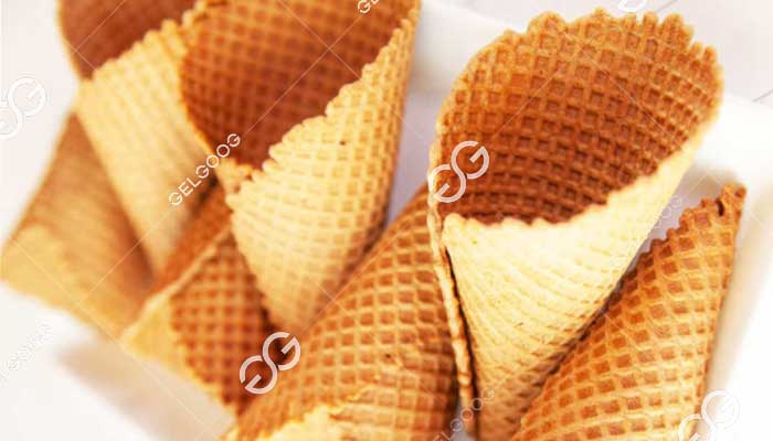 automatic ice cream cone making machine