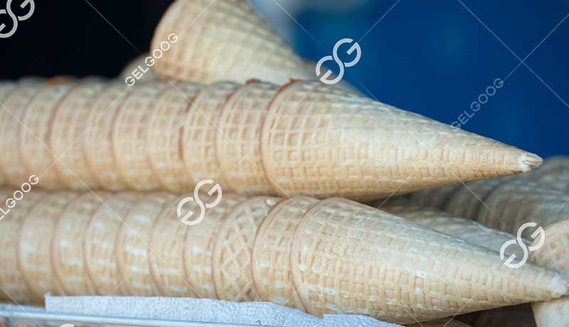wafer cone production line