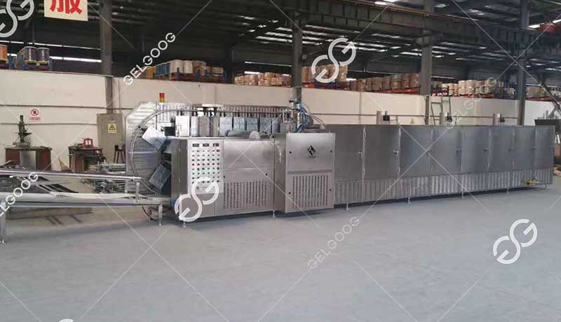 Ice Cream Waffle Cone Baking Production Line