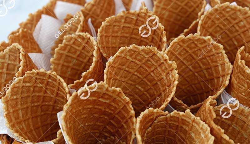 waffle cone production line