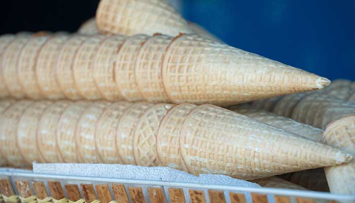 industrial ice cream cone machine