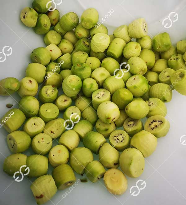 IQF frozen kiwifruit process line