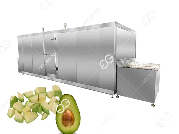 IFQ Avocado Chunk Freezing Production Line