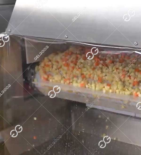 frozen mix vegetable machine commercial