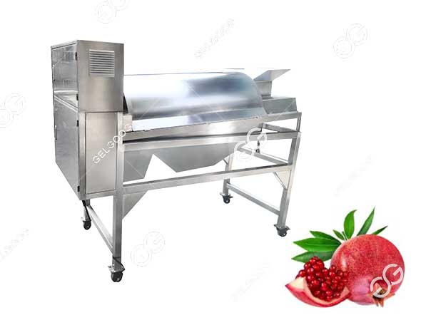 Máquina industrial para pelar y desgranar granadas