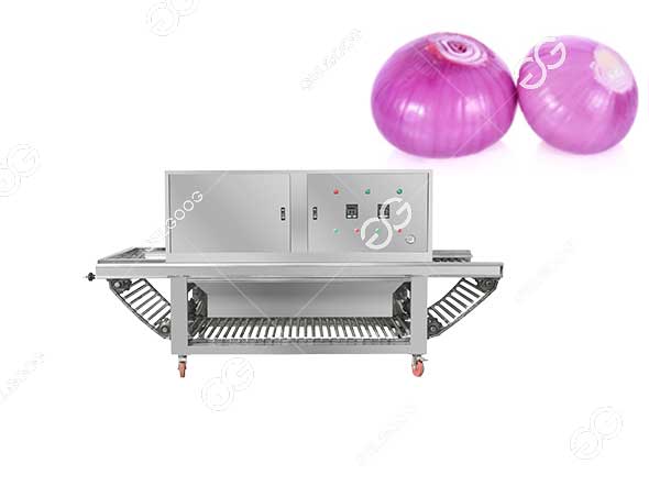 Peladora de cebollas automática